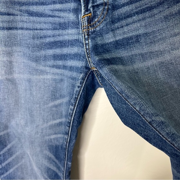 Abercrombie & Fitch Bootcut Jeans Blue Stretch Denim Medium Wash Size 29x30 - Picture 5 of 12